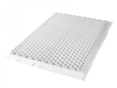 Grindplaat wit 80 x 120 cm 29mm Nidagravel 129