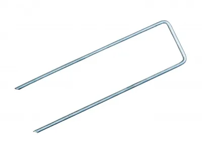 50 Stück Erdanker heringe Galv. verzinkt 3mm 3 x 30cm