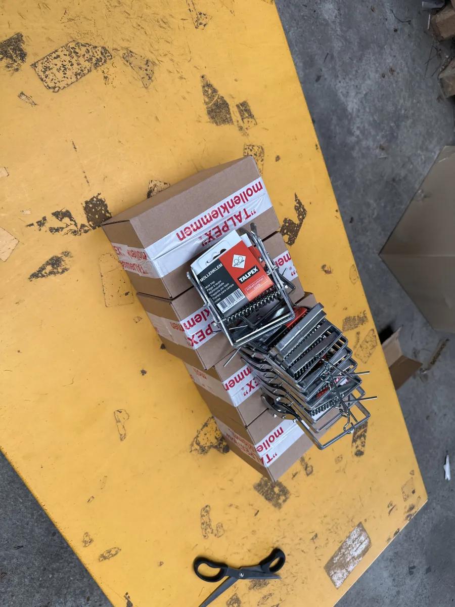 50 Talpex mollenklemmen