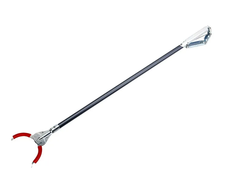 Flora afvalgrijper 140 cm met metalen bekken