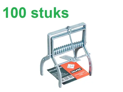 100 Talpex mollenklemmen