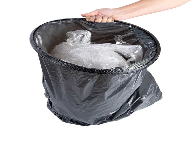 Voordelige afvalzakhouder