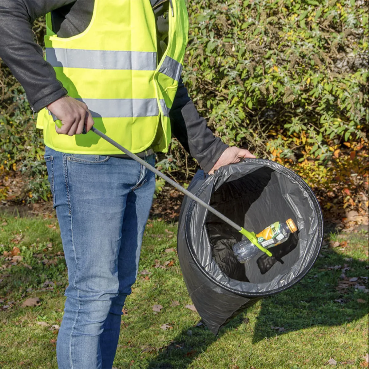 Voordelige afvalzakhouder