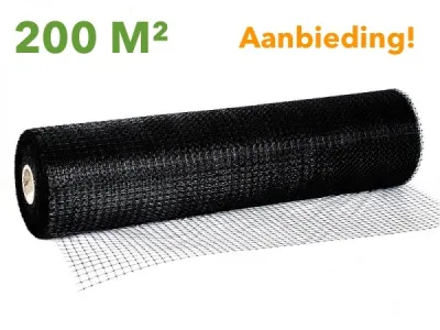 Mollengaas 60 grams 1M X 200M totaal 200M²
