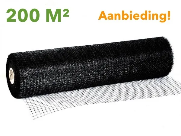 Mollengaas 60 grams 1M X 200M totaal 200M²