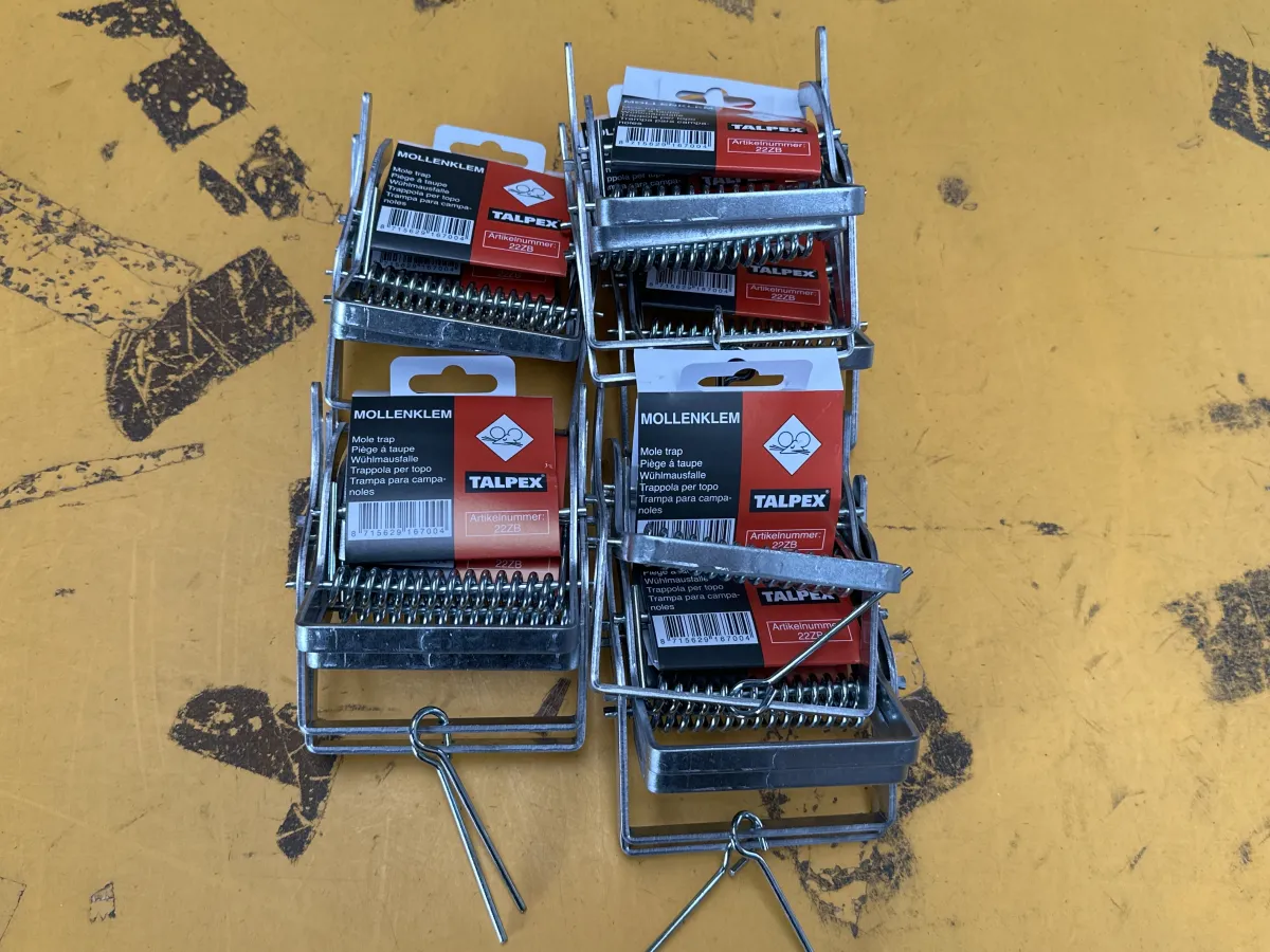 10 Talpex mollenklemmen