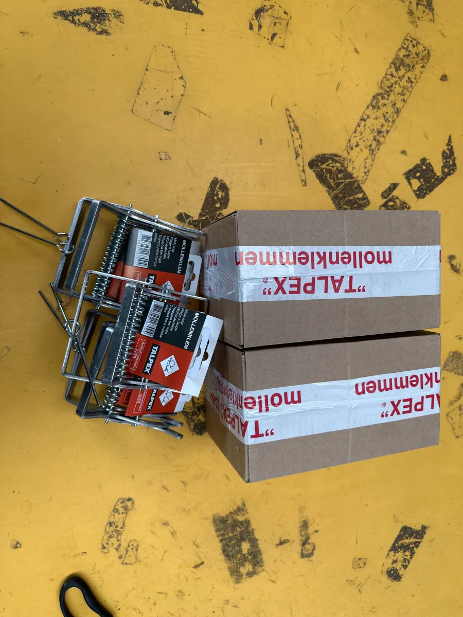 25 Talpex mollenklemmen